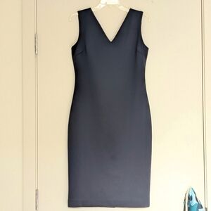 EUC Ted Baker Midi Bodycon Navy Dress, Size 4